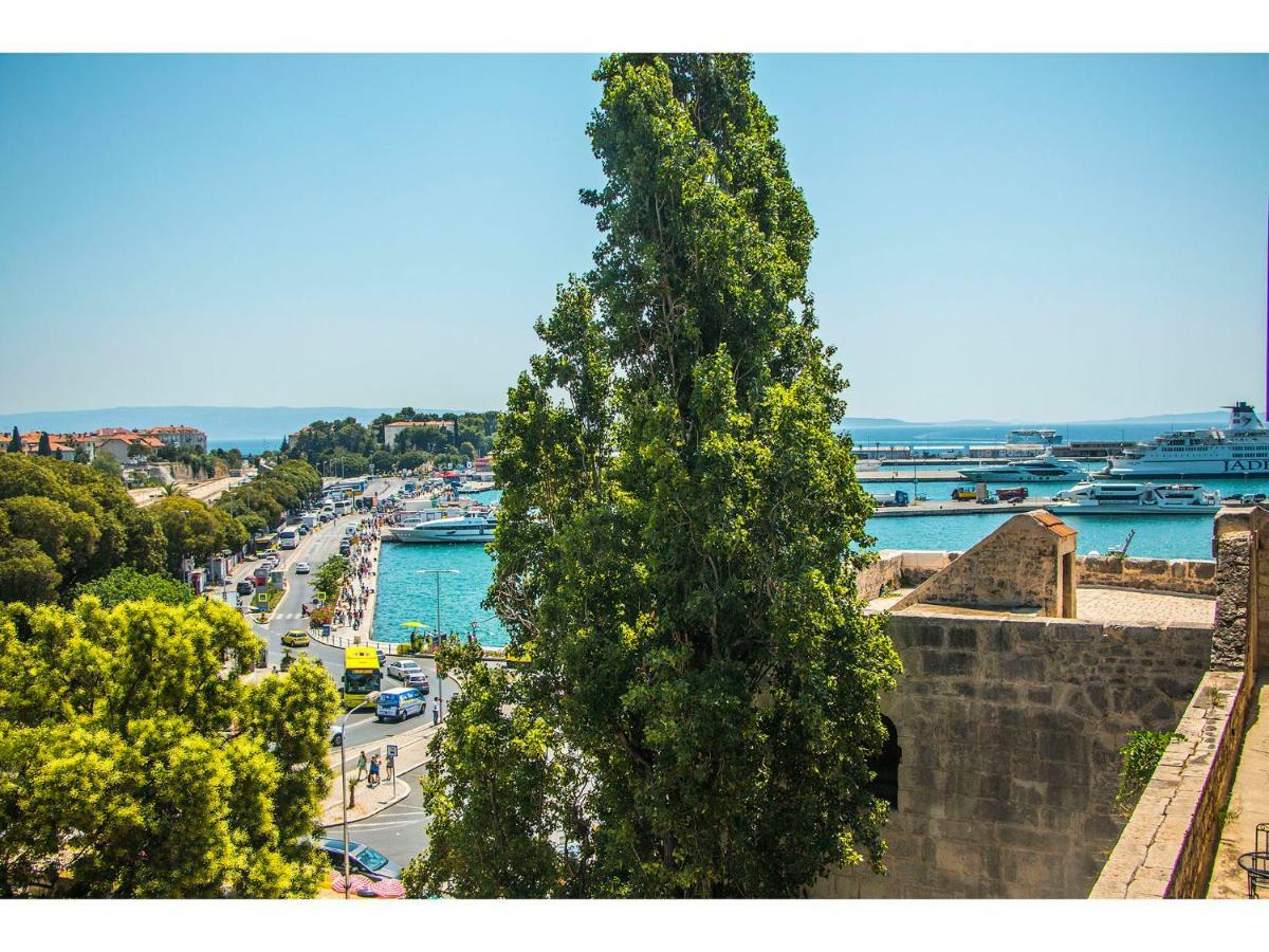 Terazza Grande In Diocletian Tower Apartment สปลิท ภายนอก รูปภาพ
