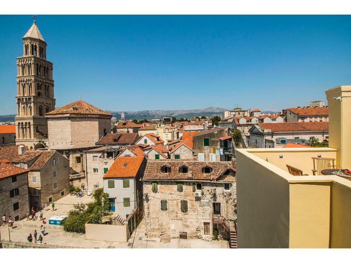 Terazza Grande In Diocletian Tower Apartment สปลิท ภายนอก รูปภาพ