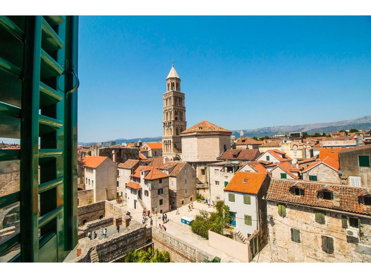 Terazza Grande In Diocletian Tower Apartment สปลิท ภายนอก รูปภาพ