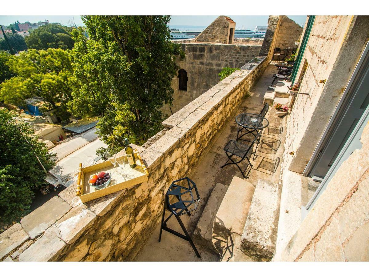 Terazza Grande In Diocletian Tower Apartment สปลิท ภายนอก รูปภาพ